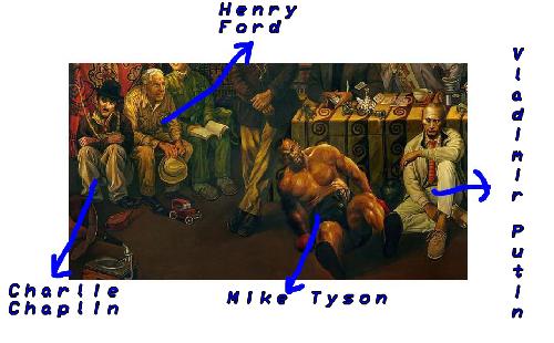 Arte: pintura gente famosa