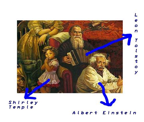 Arte: pintura gente famosa