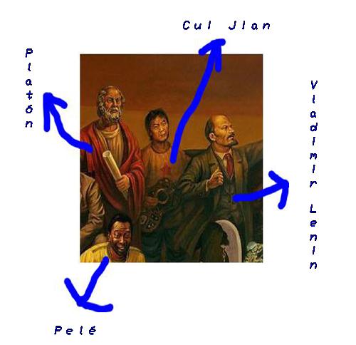 Arte: pintura gente famosa